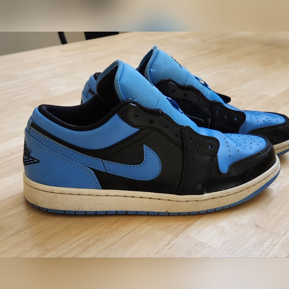 Nike Air Jordan Low Blue Black Sneakers